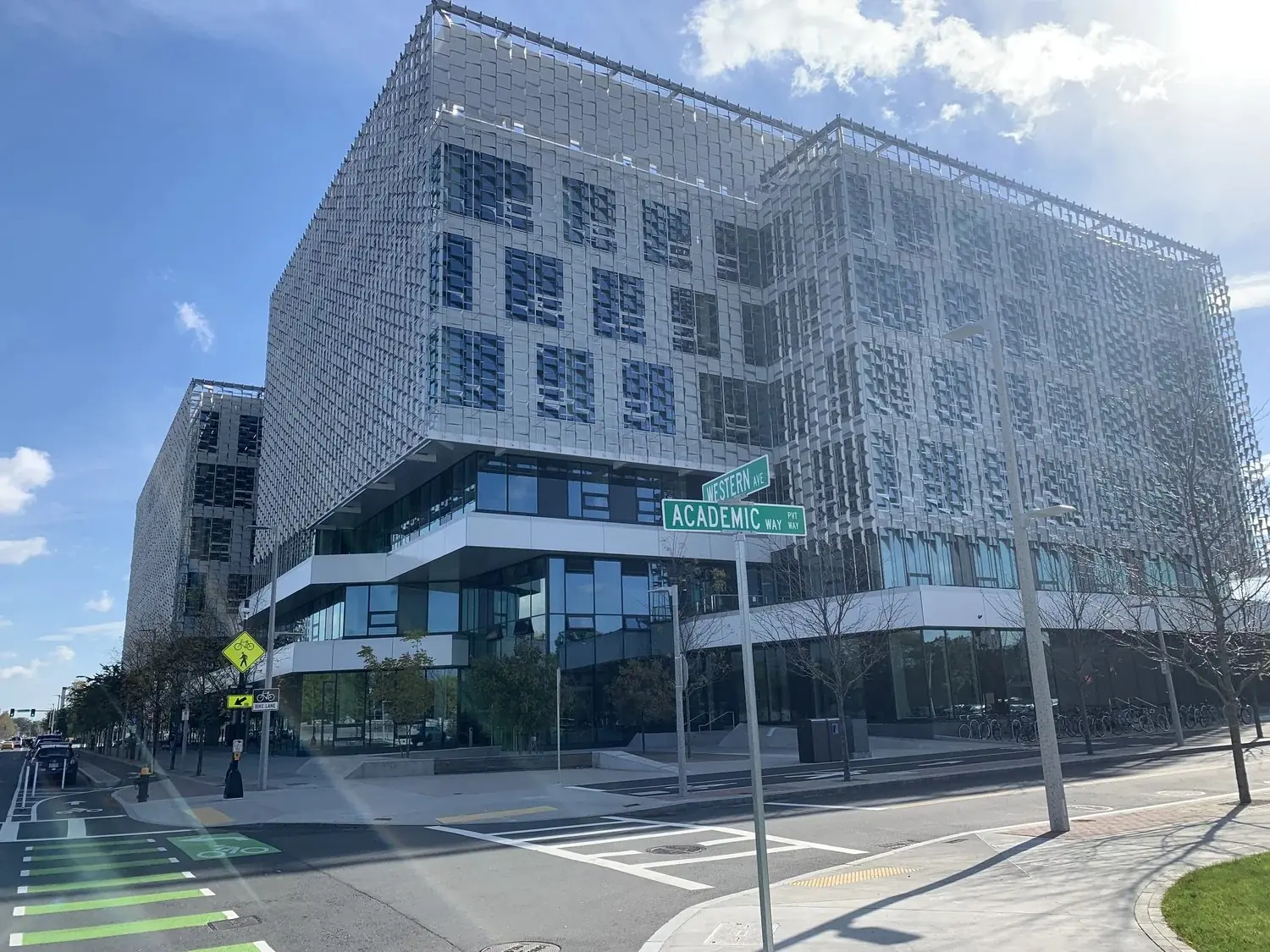The Harvard University Science and Engineering Complex in Allston, Massachusetts.